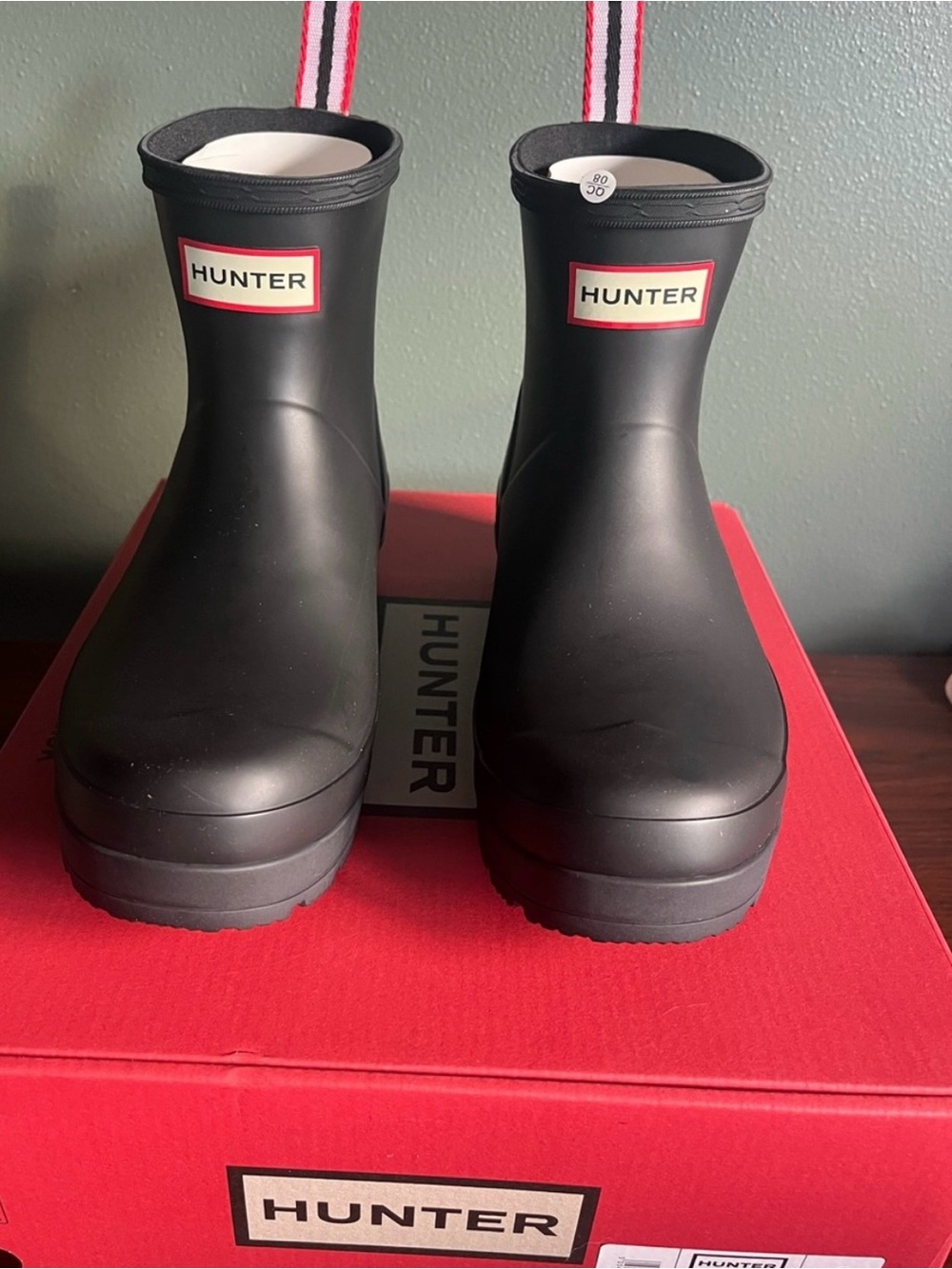 Hunter original short rain bots NIB size 8